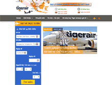 Tablet Screenshot of dailytigerairways.com